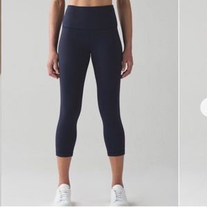 Lululemon Wunder Under High Rise Crop 21”